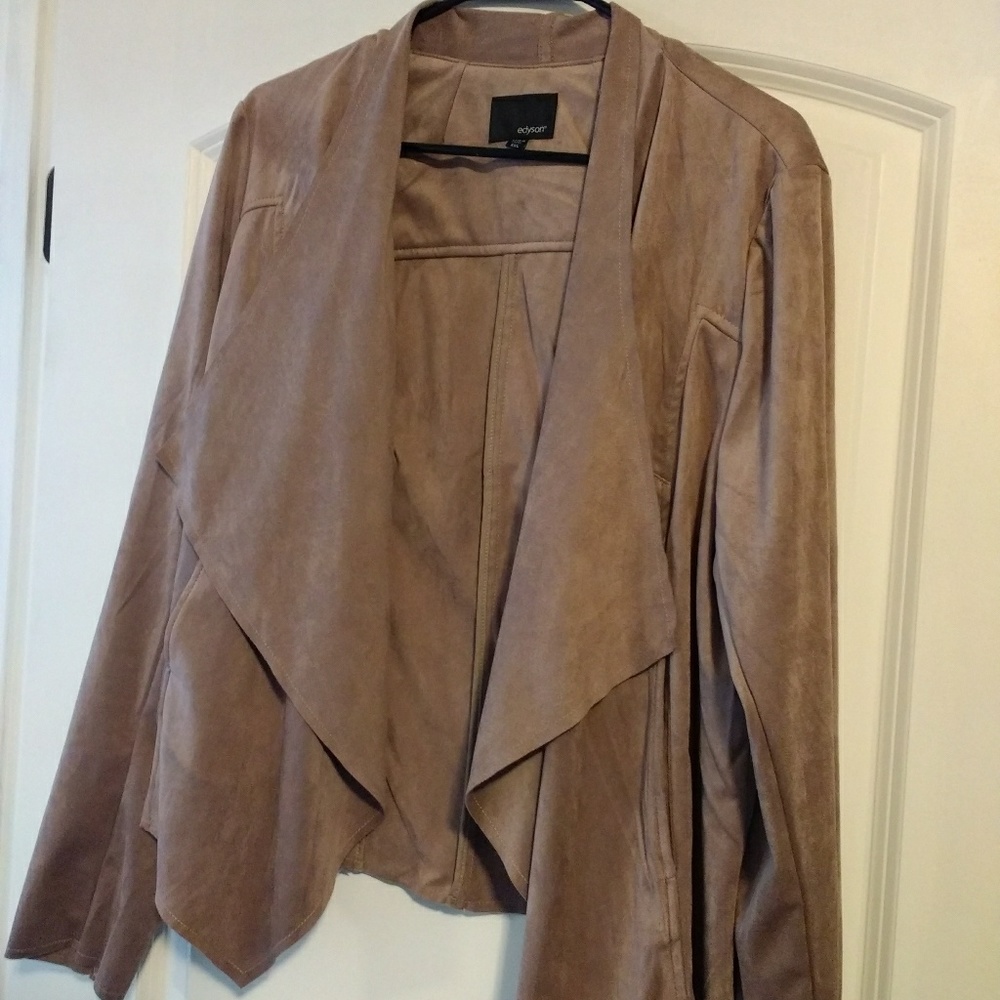 Edyson Faux Suede Blazer NWOT